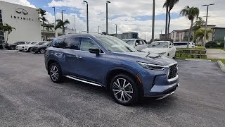 2022 INFINITI QX60 Sensory FL Tamarac Coral Springs Coconut Creek Parkland Plantation [upl. by Annahael]