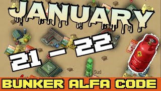 Last Day On Earth Bunker Alfa code Today JANUARY 21  22 2024 LDOE [upl. by Oluas]