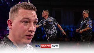 quotI didnt agree with what he saidquot 😡👀  Chris Dobey angry with Gary Anderson comment [upl. by Skipper]