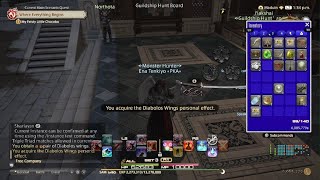 Final Fantasy XIV Online Unlocking Diabolos Wings [upl. by Nreval]