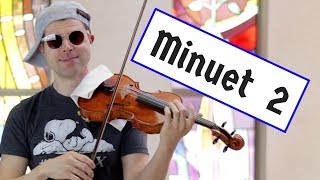 Gavotte by Gossec PlayAlong video Suzuki Violin Bk 1 [upl. by Kcoj375]