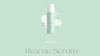 Paso 4 Rescue Serum de Celavive con posbióticos [upl. by Flanigan]