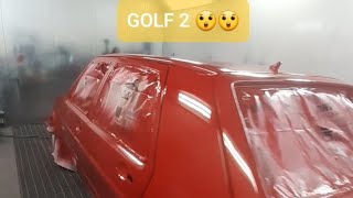 WOSVAGEN GOLF 2 BOYAMA keşfet automobile keşfetedüş beniöneçıkart keşfetteyiz music cat [upl. by Axia]