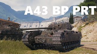 A43 BP PROTOTYPE new british machine gun  full gold 5K DMG world of tanks complete 4K [upl. by Aysa176]