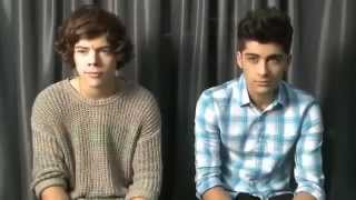 Harry Styles and Zayn Malik Interview [upl. by Nosretep4]