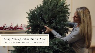 Easy Setup Christmas Tree with the Balsam Hill Flip Tree™ [upl. by Frick]