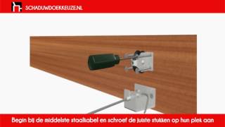 Harmonicadoek handleiding 290cm breed video [upl. by Eudoca]