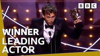 Austin Butler gives heartfelt Leading Actor speech for Elvis  BAFTA Film 2023 [upl. by Downs]