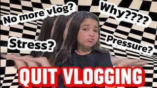 Aayat Arif  QUIT VLOGGING  VLOG [upl. by Eemaj]