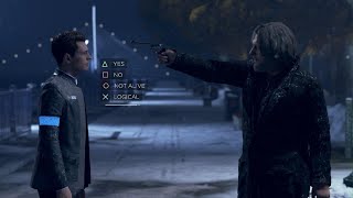 Detroit Become Human  Hank Shoots Connor  Markus Second Heist for Jericho [upl. by Wagoner]