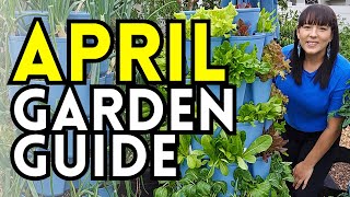 Everything You Can Start From Seed Or Plant NOW  April Gardening Tips amp Ideas [upl. by Dinin]