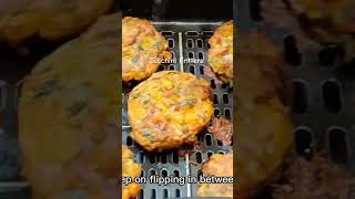 Best Air Fryer Zucchini Fritters shorts ektaskitchen [upl. by Olra132]