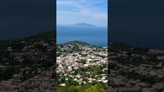 🇮🇹 anacapri capri chairlift capriisland visititaly travellingwithoutmoving [upl. by Packer491]