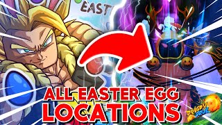 I FOUND ALL 50 EASTER EGGS  All 50 Easter Egg Locations  Roblox Dragon Ball Rage Easter Event [upl. by Llesig]