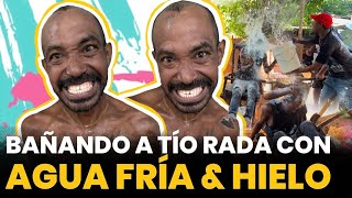 Bañando a TÍO RADA con AGUA FRÍA amp HIELO mira el video completo BROMA 🤣🤣🤣🤣🤣 [upl. by Nosirrah]