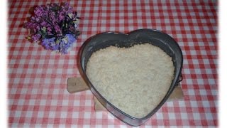 TORTA VELOCISSIMA E FACILISSIMA PER SAN VALENTINO  RICETTA TORTA DI MANDORLE  FREGOLOTTI [upl. by Oric]