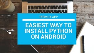 Easiest way to install python on android [upl. by Harwell]