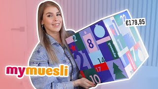 MYMUESLI DELUXE ADVENTSKALENDER UNBOXING 2023 🎄  Make Me Blush [upl. by Osbourne]