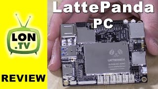 LattePanda Review  Single Board Windows 10 PC with Arduino  Similar to Raspberry Pi [upl. by Lleon298]