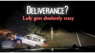 PIT Maneuver on Reckless Jeep Compass  Female driver has séance fighting police PURSUIT amp TASER [upl. by Newob]