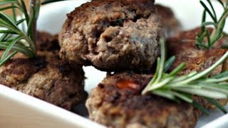 Recette  Boulettes de boeuf à la coriandre fraîche et au gingembre [upl. by Rotciv]