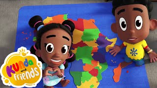 Africa Song  Kids Cartoons  Nursery Rhymes  Songs For Kids  Afrobeats Kids  Kunda amp Friends [upl. by Grete]