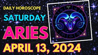 Aries ♈ 🌞 𝐃𝐫𝐞𝐚𝐦𝐬 𝐂𝐨𝐦𝐞 𝐓𝐫𝐮𝐞 🤩 Horoscope For Today April 13 2024  Tarot [upl. by Atina286]