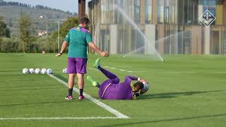 Ferragosto in campo per i viola verso Fiorentina vs Genoa [upl. by Elysia]