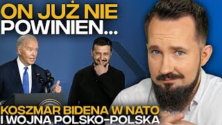 KONIEC SZCZYTU NATO KOSZMAR BIDENA i WOJNA POLSKOPOLSKA BizON [upl. by Perrine]