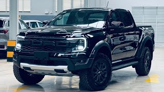 Ford Ranger Raptor 30L TwinTurbo EcoBoost 4WD 10 AT  Interior and Exterior  Black Color [upl. by Goldberg]