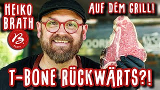 Rückwärts Grillen 🔴🔥 Beispiel TBoneSteak 🔴 Heiko Brath [upl. by Germana]