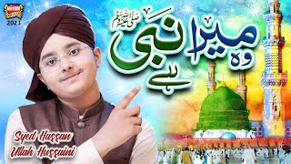 Syed Hassan Ullah Hussaini  Woh Mera Nabi Hai  New Naat 2023  Official Video  Heera Gold [upl. by Juliana324]