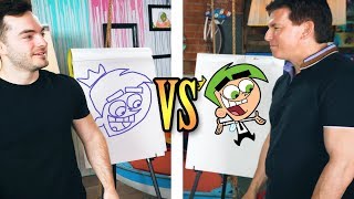 Drawing challenge vs Butch Hartman [upl. by Delly]