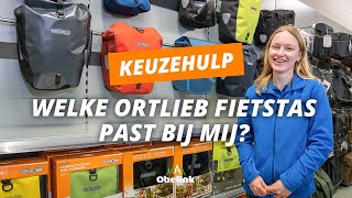 Welke Ortlieb fietstas past bij mij  Ortlieb fietstas kiezen  Obelink [upl. by Anitel]