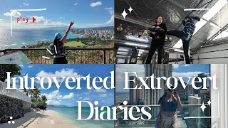 Introverted Extrovert Diaries  Being insecure My life in a week Hawaii layover Reformer Pilates [upl. by Yme]