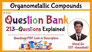 Organometallic Chemistry Question Bankorganometallic compoundsorganometallics inorganic chemistry [upl. by Carlisle]