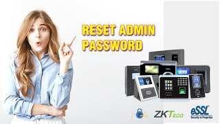 How to Reset Biometric Attendance Machine Admin Password [upl. by Anillek]