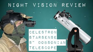 The BEST Telescope in its quotSpacequot Celestron StarSense Explorer Dobsonian Night Vision Review [upl. by Harve822]