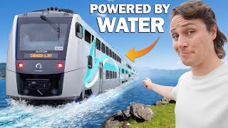 I rode North Americas FIRST HYDROGEN TRAIN [upl. by Meter]