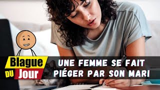 Une femme se fait piéger par son mari 😸 Blague du Jour [upl. by Landan246]