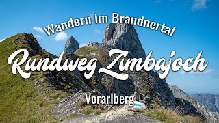 Rundweg Zimbajoch  Sarotla Hütte – HeinrichHueterHütte  Lünersee Wandern Brandnertal [upl. by Lletnuahs]