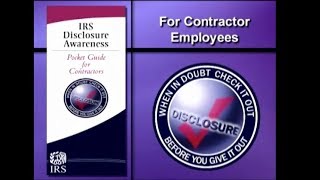 Disclosure Guide for Contractors [upl. by Oicnaneb423]