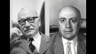 Adorno  Gehlen Ist die Soziologie eine Wissenschaft vom Menschen [upl. by Arehs]