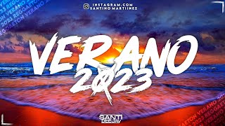 ENGANCHADO VERANO 2023  MIX REGGAETON  LO MEJOR Y MAS ESCUCHADO  DJ SANTI MARTINEZ [upl. by Kristi]