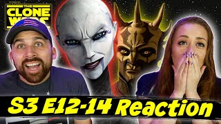 Ventress and Savage Clone Wars Arc REACTION  The Clone Wars Season 3 Episode 1214 Review [upl. by Wier]