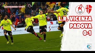 LR Vicenza  Padova 01 Highlights  13° Giornata Serie C 20192020 [upl. by Lonee987]