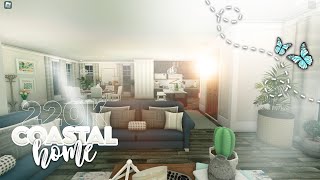 ๑՞ ROBLOX  Bloxburg   Coastal Roleplay House 220K [upl. by Eek405]