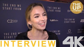 Jodie Comer interview on The End We Start From [upl. by Kleon509]