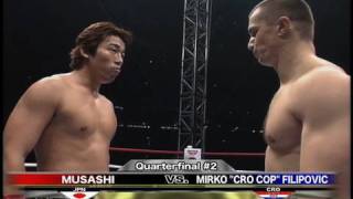 Musashi vs Mirko CroCop  K1 GP 99 FINAL [upl. by Doretta]