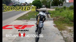 TOP SPEED Honda CRF 150 [upl. by Benia]